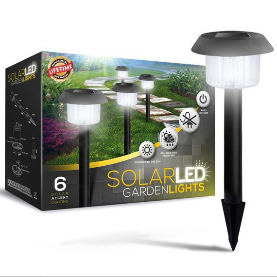 Luz de césped solar para jardín impermeable al aire libre